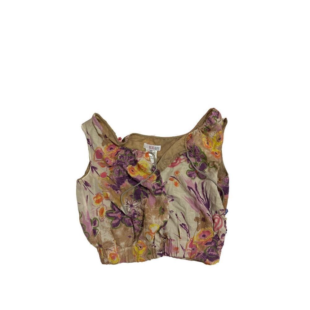 Plein Sud short floral top size M